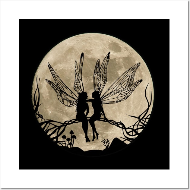 Fairy Moon Wall Art by BOEC Gear